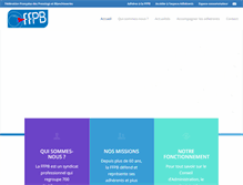 Tablet Screenshot of ffpb.fr
